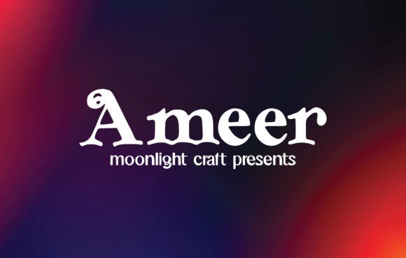 Ameer Font: Elevate Your Brand with a Beautiful Serif Typeface