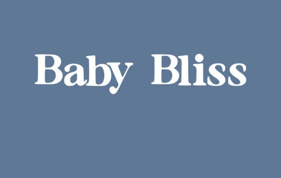 Baby Bliss: A Handwritten Typeface for Heartfelt Creations