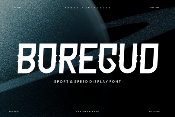 Boregud Font: A Quirky Serif for Stronger Brand Identity