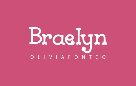 Braelyn Typeface: A Romantic Serif for Editorial Design
