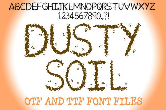 Dusty Soil Font Review: A Rugged Typeface for Authentic Campaigns