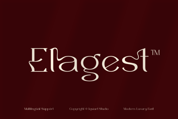 Elagest Font: A Modern Serif for Polished Web Design