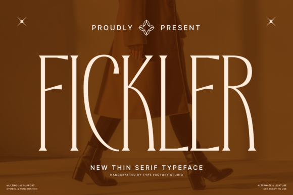 Fickler Font: A Refined Touch for Your Brand’s Visual Story