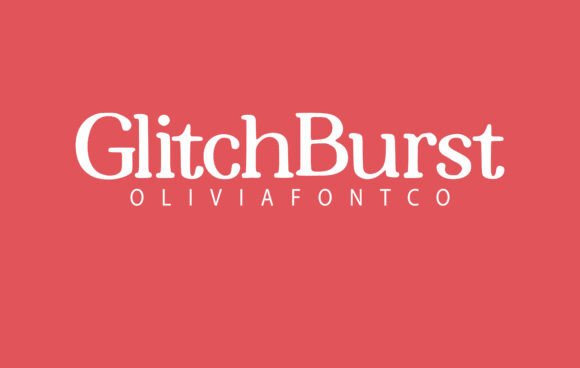 Glitchburst Typeface: A Creative Font for Polished Branding