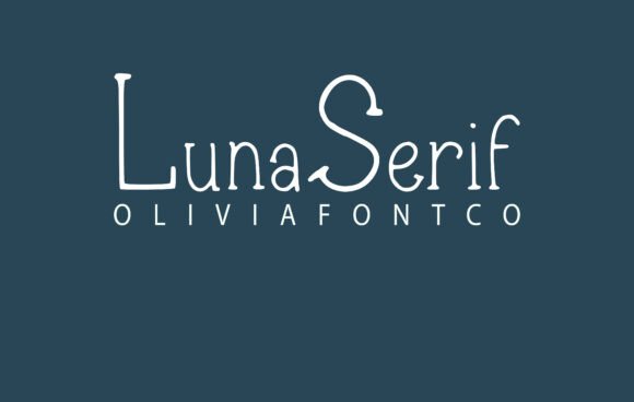 Lunaserif Font: A Handwritten Typeface for Digital Branding