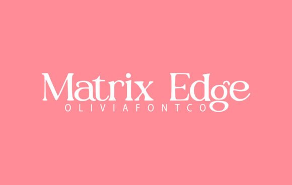 Matrix Edge: A Handwritten Typeface with Heart for Branding