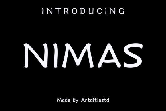 Nimas Font: A Whimsical Typeface for Digital Design