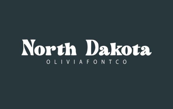 North Dakota Font: A Handwritten Typeface for Real Business Branding