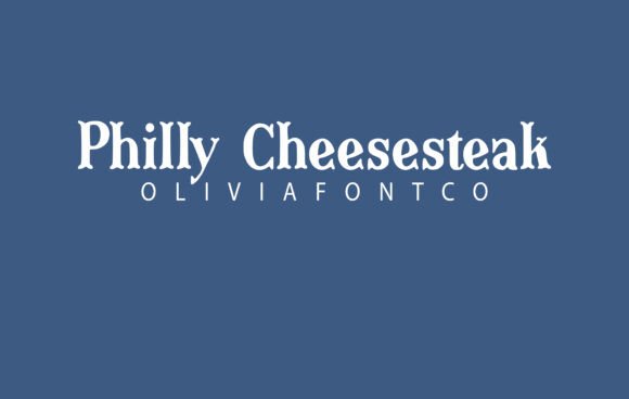 Philly Cheesesteak: A Bold Typeface for Impactful Design