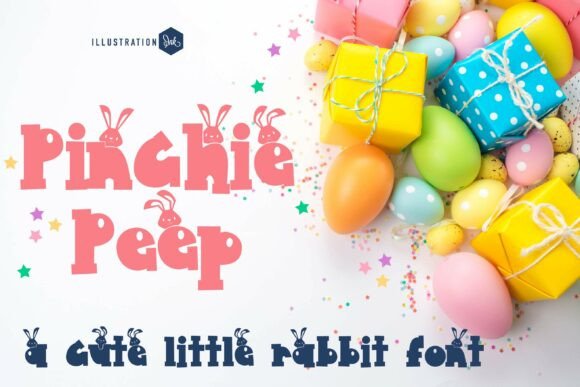 Pinchie Peep: A Whimsical Font for Editorial Design