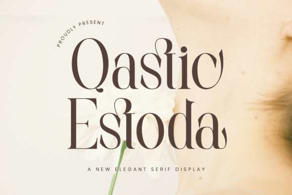 Qastic Estoda Font: A Minimalist Serif for Strong Branding