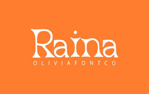 Raina Typeface: A Handwritten Serif for Heartfelt Branding