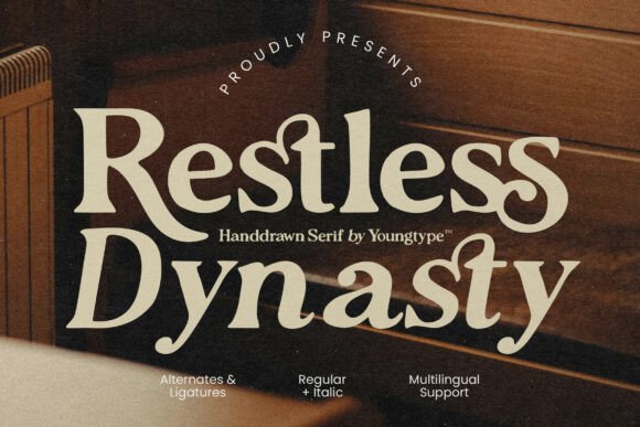 Reatless Dynasty: A Serif Typeface for Timeless Editorial Design