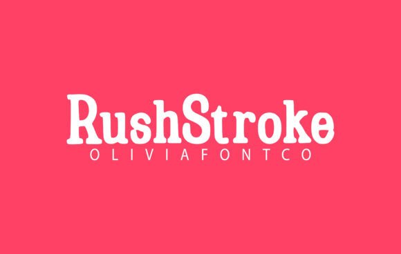 Rushstroke: A Handwritten Serif Font for Editorial Elegance