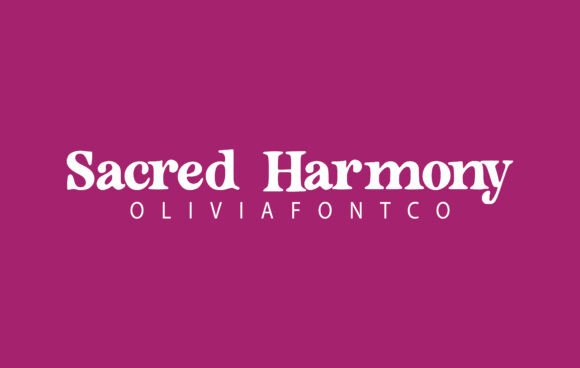 Sacred Harmony: A Typeface That Elevates Brand Messaging