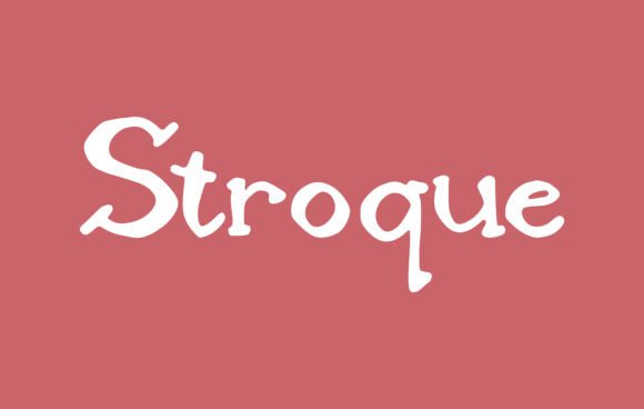 Stroque Font: Elevate Your Brand with Romantic Handwritten Typography