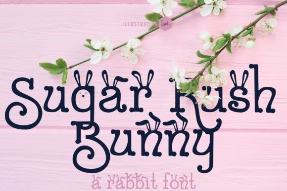 Sugar Rush Bunny: A Whimsical Font for Memorable Branding