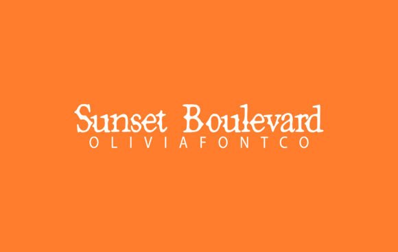 Sunset Boulevard Font: A Handwritten Typeface That Elevates Brand Design