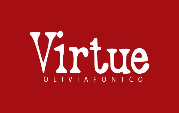 Virtue Font: A Handwritten Typeface for a Trusted Brand